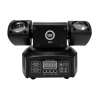 LIGHT4ME SID1 multiefekt świetlny LED 4w1 RGBWA efekt beam 2x laser R/G złoty stroboskop