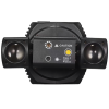 LIGHT4ME SID1 multiefekt świetlny LED 4w1 RGBWA efekt beam 2x laser R/G złoty stroboskop