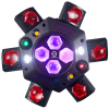 LIGHT4ME COSMOS multiefekt świetlny LED RGBWA 6w1 efekt beam Bee Eye 2x laser R/G stroboskop 