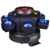 LIGHT4ME COSMOS multiefekt świetlny LED RGBWA 6w1 efekt beam Bee Eye 2x laser R/G stroboskop 