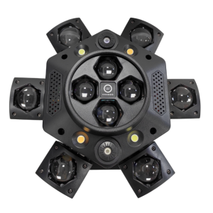 LIGHT4ME COSMOS multiefekt świetlny LED RGBWA 6w1 efekt beam Bee Eye 2x laser R/G stroboskop 