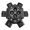 LIGHT4ME COSMOS multiefekt świetlny LED RGBWA 6w1 efekt beam Bee Eye 2x laser R/G stroboskop 