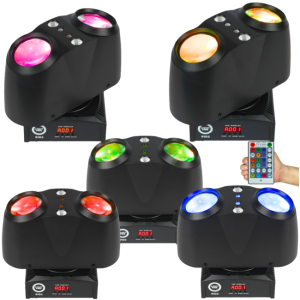  LIGHT4ME SID2 multiefekt świetlny LED 4w1 efekt beam RGBW laser R/G stroboskop COB CW