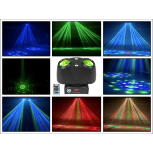  LIGHT4ME SID2 multiefekt świetlny LED 4w1 efekt beam RGBW laser R/G stroboskop COB CW