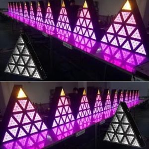  LIGHT4ME TRIANGIS efekt świetlny LED 64x2W RGBA oświetlenie klubowe dyskotekowe DJ na imprezę 