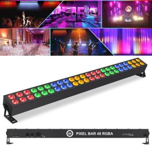  LIGHT4ME PIXEL BAR 48 RGBA listwa oświetleniowa oświetlenie sceniczne dekoracja światłem 48x3W LED 