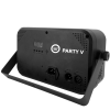 LIGHT4ME PARTY V multiefekt świetlny LED RGBW-UV 6w1 efekt Bee Eye biały stroboskop UV Water Wave par 2x laser R/G oświetlenie
