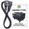 LIGHT4ME LF1500 ultradźwiękowa wytwornica ciężkiego dymu + pilot
