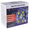 LIGHT4ME TURBO FLOWER efekt disco LED PAR UV kula laser stroboskop