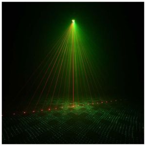LIGHT4ME TURBO FLOWER efekt disco LED PAR UV kula laser stroboskop