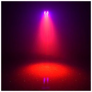 LIGHT4ME TURBO FLOWER efekt disco LED PAR UV kula laser stroboskop