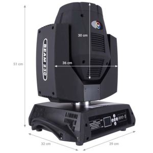 LIGHT4ME 7R BEAM 230W głowica ruchoma oświetlenie sceniczne lampa wyładowcza