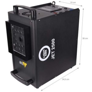 LIGHT4ME JET 2500 wytwornica dymu pionowego LED + pilot