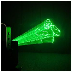 EVOLIGHTS LASER 10W RGB profesjonalne sceniczne oświetlenie laserowe