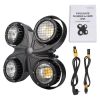 EVOLIGHTS BLINDER 4x100W IP65 oświetlacz zewnętrz.