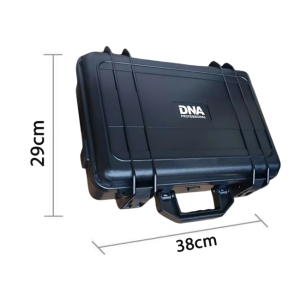  DNA CASE IP 38x29 solidna walizka case transportowy wodoszczelny pyłoszczelny czarny IP65 38x29x11,8 cm 