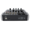  DNA QMX602 analogowy mikser dźwięku 6 kanałów Bluetooth USB MP3 Phantom +48V akumulator 2500 mAh 