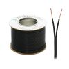 Elektrokabel SMYp 2 x 1.50 czarny - przewód głośnikowy (1m)