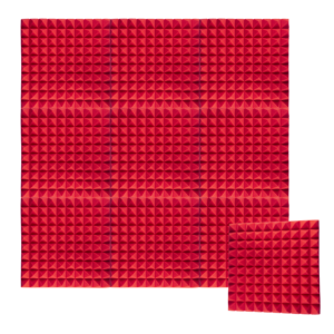 DNA AM2 RD panel akustyczny zestaw 10 szt. czerwon