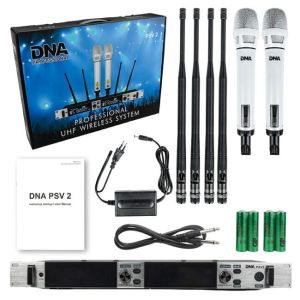 DNA PSV 2 mikrofon bezprzewodowy 2x nadajnik doręczny