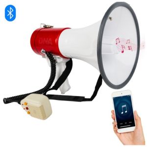 DNA MEGA2 megafon 50W wzmacniacz głosu syrena USB Bluetooth AUX micro SD