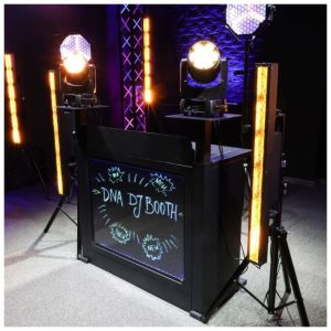 DNA DJ BOOTH TOWERS BK dostawki na narożniki stołu stanowiska DJ zestaw 2 szt.