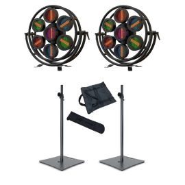 FOS Vintage 7 Ultra - reflektor w stylu retro + statywy + pokrowce