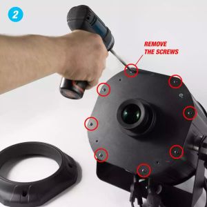 Flash GOBO Projector 200 45° - reflektor (F7300262)