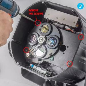 Flash GOBO Projector 200 45° - reflektor (F7300262)