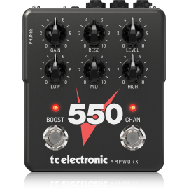 TC Electronic V550 PREAMP – przedwzmacniacz gitarowy z symulacją kolumny IR