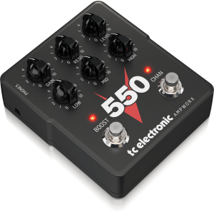 TC Electronic V550 PREAMP – przedwzmacniacz gitarowy z symulacją kolumny IR