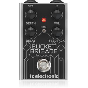 TC Electronic BUCKET BRIGADE ANALOG DELAY – vintage delay z analogowym układem typu bucket-brigade