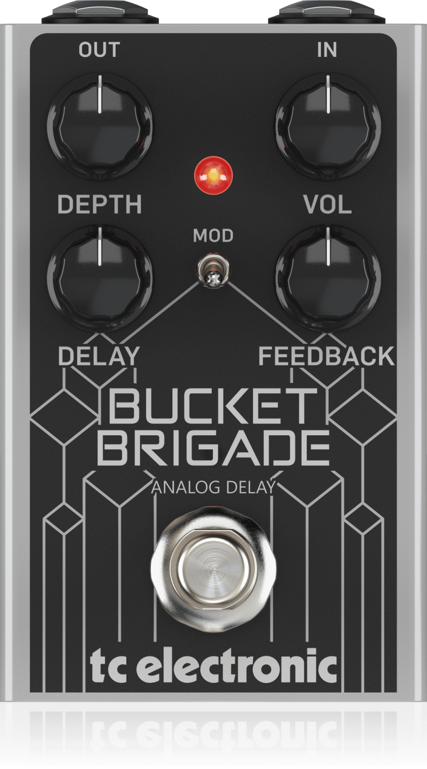 TC Electronic BUCKET BRIGADE ANALOG DELAY – vintage delay z analogowym układem typu bucket-brigade