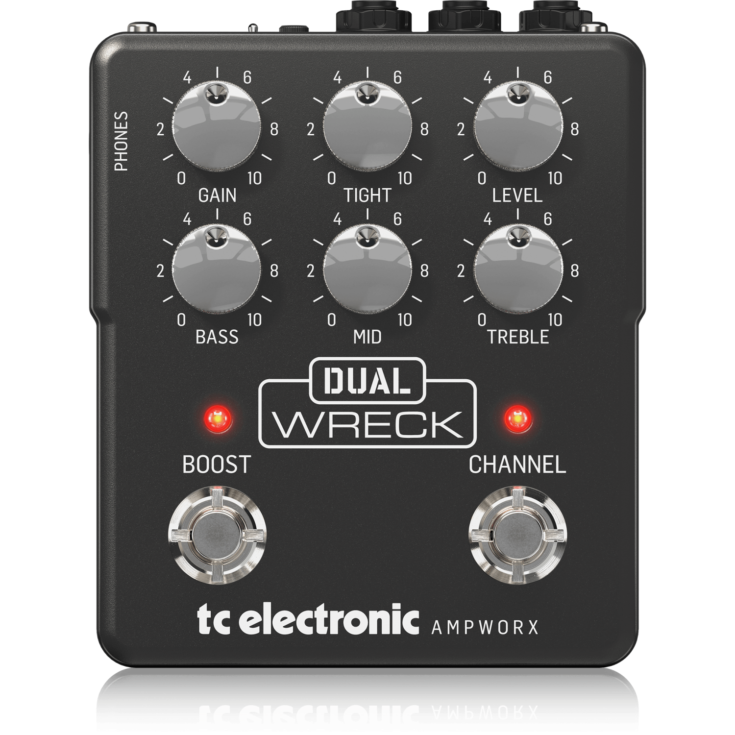 TC Electronic DUAL WRECK PREAMP – przedwzmacniacz gitarowy z symulacją kolumny IR