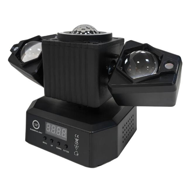 LIGHT4ME MADNESS 4IN1 multiefekt świetlny LED RGBW LIGHT4ME MADNESS 4IN1 multiefekt świetlny LED RGBW