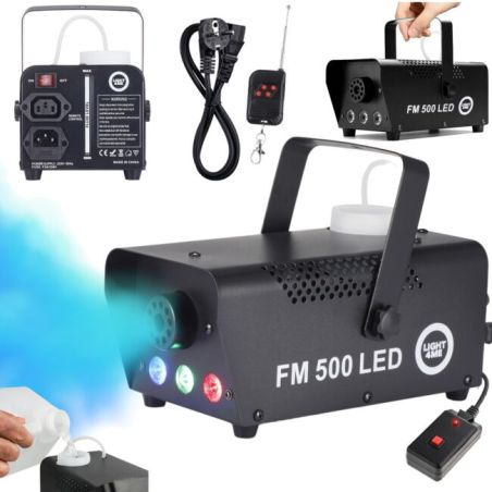 LIGHT4ME FM 500 LED V2 wytwornica dymu mgły pilot