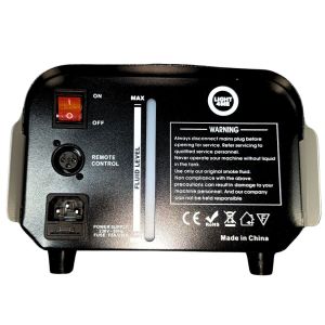  LIGHT4ME FOG 900 LED wytwornica dymu mgły pilot bezprzewodowy kontroler przewodowy 900W efekt świetlny 6x3W RGB 