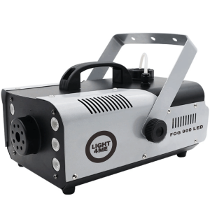  LIGHT4ME FOG 900 LED wytwornica dymu mgły pilot bezprzewodowy kontroler przewodowy 900W efekt świetlny 6x3W RGB 