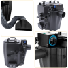 LIGHT4ME ICE LOW FOG 6500W generator wytwornica ciężkiego dymu na wodę i suchy lód wąż z dyszą rozprowadzającą