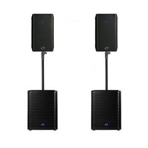 WHARFEDALE 2x TYPHON AX12 BT + 2x T-SUB AX15B - zestaw nagłośnieniowy