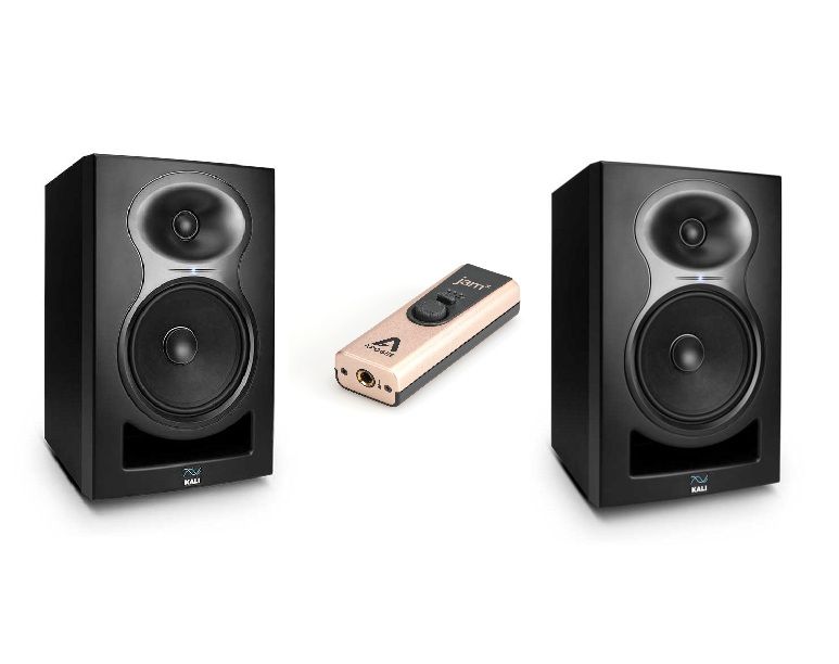 Kali Audio 2x LP-6 V2 + Apogee Jam X - monitor studyjny aktywny + interfejs audio
