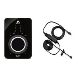 Apogee DUET 3 + CLIPMIC DIGITAL II - Interfejs audio + Mikrofon Lavalier USB