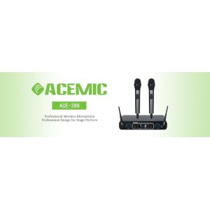 Acemic ACE-288 - podwójny system bezprzewodowy wokalny