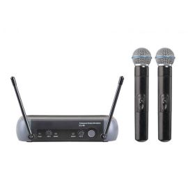 Acemic EU-48 - system bezprzewodowy doręczny wokalny podwójny