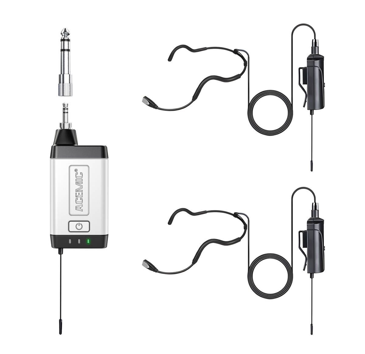 Acemic Q2/H2 - bezprzewodowy wodoodporny system mikrofonowy
