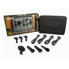 Shure PGA STUDIOKIT4 - zestaw mikrofonów przeznaczonych do nagłaśniania i rejestracji instrumentów akustycznych