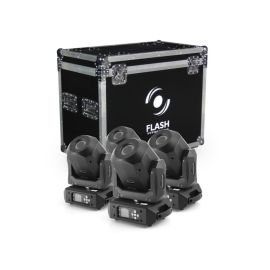 Flash LED MOVING HEAD 90W DIAMOND SPOT CASE SET (F7100510)