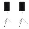 LD Systems 2x ICOA PRO 15 A - kolumna aktywna 1500W RMS (para) + statywy