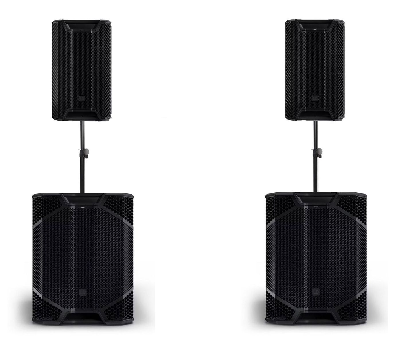 LD Systems 2x ICOA PRO 12 A + 2x ICOA PRO SUB 21 A - zestaw nagłośnieniowy
