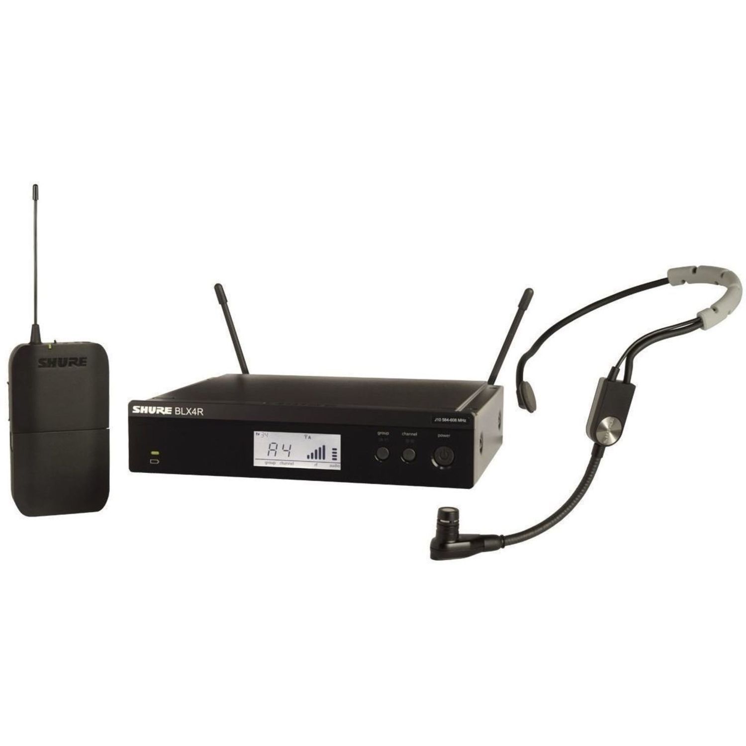 Shure BLX14RE/SM35-H8E - system bezprzewodowy z mikrofonem SM35 (518-542 MHz)